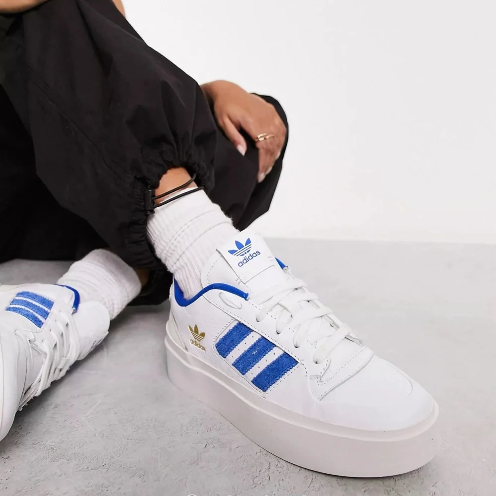 Adidas Forum Bonega Adidas- Blue/white - Picture 1 of 4